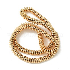 Electroplated Synthetic Non-Magnetic Hematite Beads Strands&nbsp;G-H020-E01-03