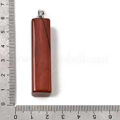 Natural Red Jasper Big Pendants&nbsp;G-F820-03P-02
