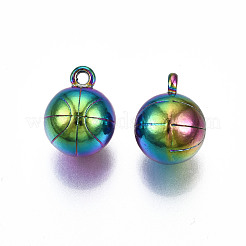 Rainbow Color Alloy Charms&nbsp;PALLOY-N156-226-1