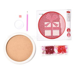 DIY Christmas Theme Diamond Painting Kits For Kids&nbsp;DIY-F073-03