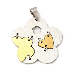 Ion Plating(IP) 304 Stainless Steel Pendants&nbsp;STAS-E184-25P