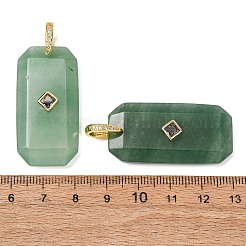 Natural Green Aventurine Pendants&nbsp;GG-CBA51ED-05G-03