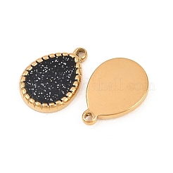 304 Stainless Steel Enamel Pendants&nbsp;STAS-K293-37G-01