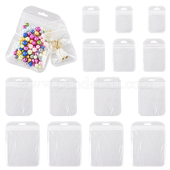 100Pcs 4 Styles Transparent Plastic Resealable Packaging Bags&nbsp;OPP-TA0001-03
