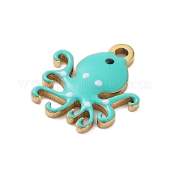 Ion Plating(IP) 201 Stainless Steel Charms&nbsp;STAS-A101-01B-04G