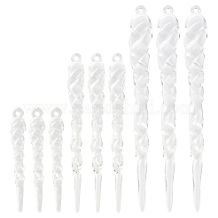 50Pcs Acrylic Artificial Ice Bar Pendant Decorations&nbsp;HJEW-YW0001-06A