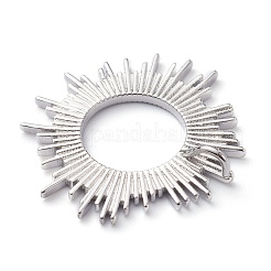 Brass Solar Eclipse Pendants&nbsp;X-KK-Z010-25P