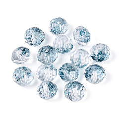 Baking Paint Transparent Glass Beads&nbsp;X1-GLAA-N011-10mm-M