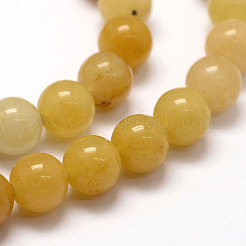 Natural Old Topaz Jade Beads Strands&nbsp;X-G-F364-06-8mm