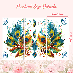 3 Sheets 3 Styles PVC Waterproof Decorative Stickers&nbsp;DIY-WH0404-117