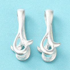 Brass Ice Pick Pinch Bails&nbsp;KK677-LFS