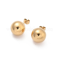 304 Stainless Steel Stud Earrings&nbsp;EJEW-U060-02C-G