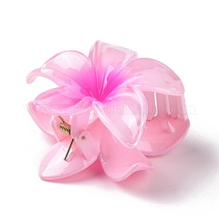 Plastic Claw Hair Clips&nbsp;OHAR-P020-08B