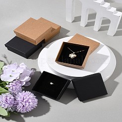 12Pcs 2 Colors Cardboard Paper Jewelry Set Boxes&nbsp;CBOX-FS0001-01