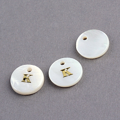 Freshwater Shell Pendants&nbsp;LS-SSHEL-S249-K