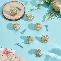 15Pcs Pumpkin Aluminium Alloy Drawer Pull Handles&nbsp;FIND-GO0004-28