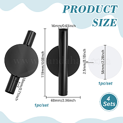 Iron Wall-mounted Vase&nbsp;AJEW-WH0673-66