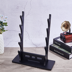 Wood Sword Katana Holder Stands&nbsp;ODIS-WH0038-245