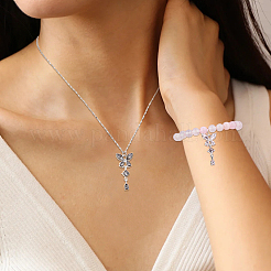 16Pcs 4 Colors Alloy Rhinestone Pendants&nbsp;RB-FH0001-13