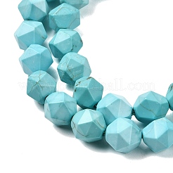 Natural Magnesite Beads Strands&nbsp;G-P598-B01-02