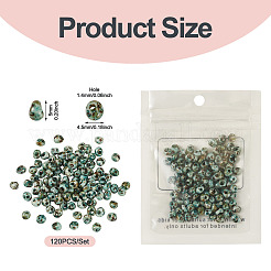 Picasso Glass Seed Beads&nbsp;SEED-TADJ0001-05B