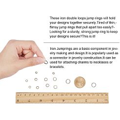 Brass Split Rings and Brass Ring Assistant Tool&nbsp;KK-PH0034-52AB