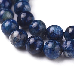 Natural Kyanite/Cyanite/Disthene Beads Strands&nbsp;G-D0006-C06-8mm-01