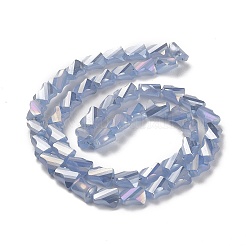 Electroplated Glass Beads Strands&nbsp;GLAA-G092-A-05