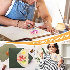 50Pcs Wood Pulp Watercolor Paper&nbsp;DIY-WH0671-347B