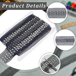 4Yards Polyester Lace Ribbon&nbsp;SRIB-GF0001-73A-01