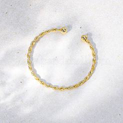 Twisted Brass Cuff Bangles&nbsp;YN8277