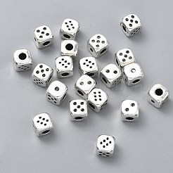 Tibetan Style Alloy Beads&nbsp;TIBEB-WH20001-03AS