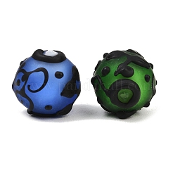 Gothic Handmade Frosted Lampwork Beads&nbsp;LAMP-E039-03
