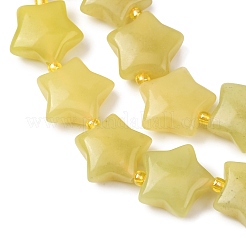 Natural Lemon Jade Beads Strands&nbsp;G-K359-E17