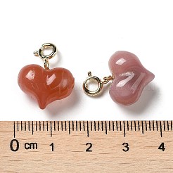 Natural Agate Pendant Decorations&nbsp;G-M409-11G