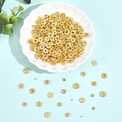 400Pcs 8 Styles Alloy & Brass Spacer Beads Findings Kits&nbsp;DIY-PA0001-92