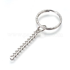 Tarnish Resistant 304 Stainless Steel Split Key Rings&nbsp;STAS-G188-03P-25mm