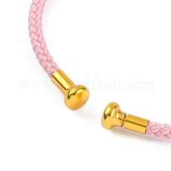 Braided Carbon Steel Wire Bracelet Making&nbsp;MAK-A017-B44