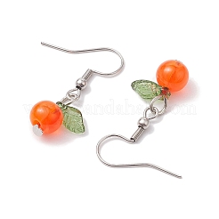 Acrylic Dangle Earrings&nbsp;EJEW-JE05750-02