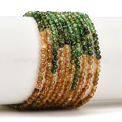 Gradient Color Natural Green Tourmaline Beads Strands&nbsp;G-Z106-H02-02A