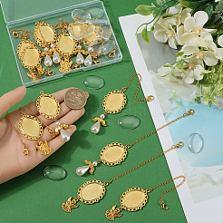 Acrylic & Alloy Graduation Cap Pendant Decorations&nbsp;HJEW-SP00005