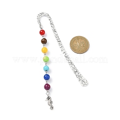 Marine Theme Alloy Hook Bookmarks&nbsp;AJEW-JK00279-03