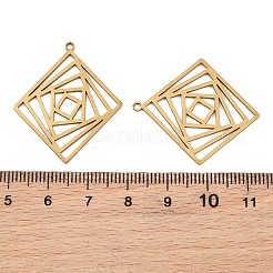 Filigree 304 Stainless Steel Pendants&nbsp;SA-CBA404E-05G