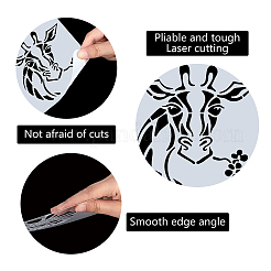 PET Plastic Drawing Painting Stencils Templates&nbsp;DIY-WH0244-063