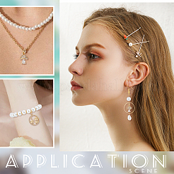 8Pcs 2 Style Autumn Theme Brass Micro Pave Clear Cubic Zirconia Pendants&nbsp;ZIRC-SC0001-26