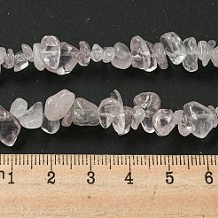 Natural Rose Quartz Chip Beads Strands&nbsp;F007-02