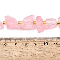 Raw Rough Natural Quartz Crystal Beads Strands&nbsp;G-Z131-J01-07