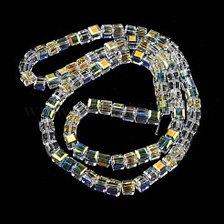 Electroplate Glass Beads Strands&nbsp;EGLA-M031-01A-HR10