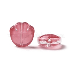 Transparent Spray Painted Glass Beads&nbsp;GLAA-I050-12H