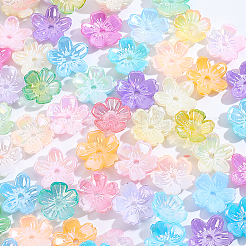 250Pcs 4Styles Acrylic Bead Caps&nbsp;OACR-GA0001-33